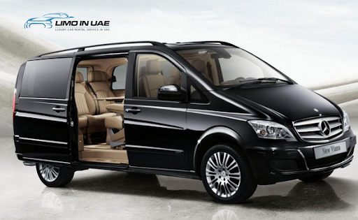 Chauffeur driven Mercedes Viano in Dubai - Limo Dubai