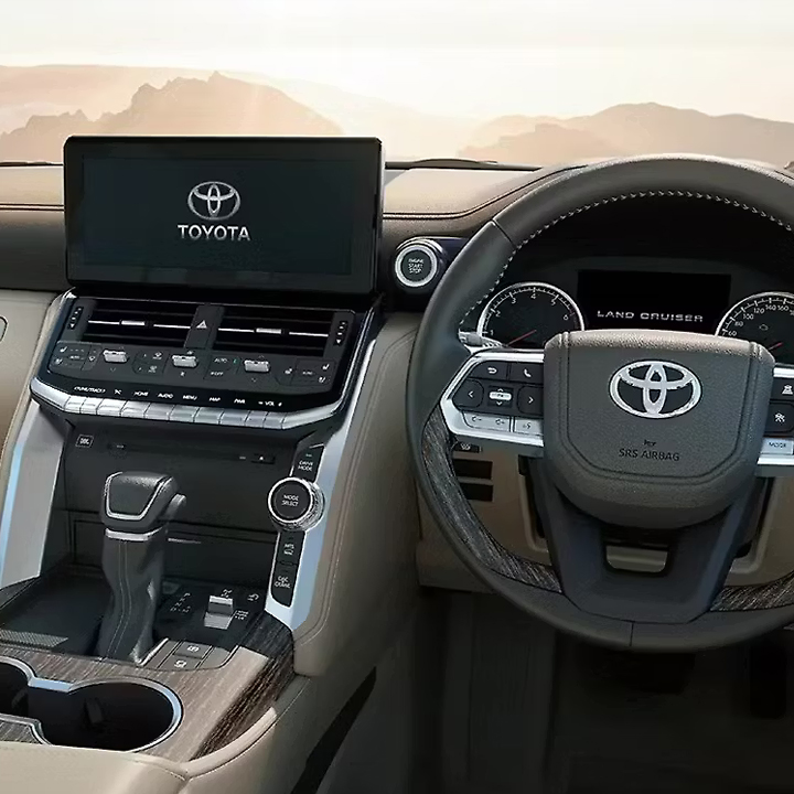 A6 limo in UAE interior luxury cabin