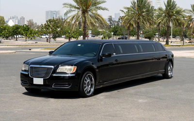 Stretch Limo Chrysler Black